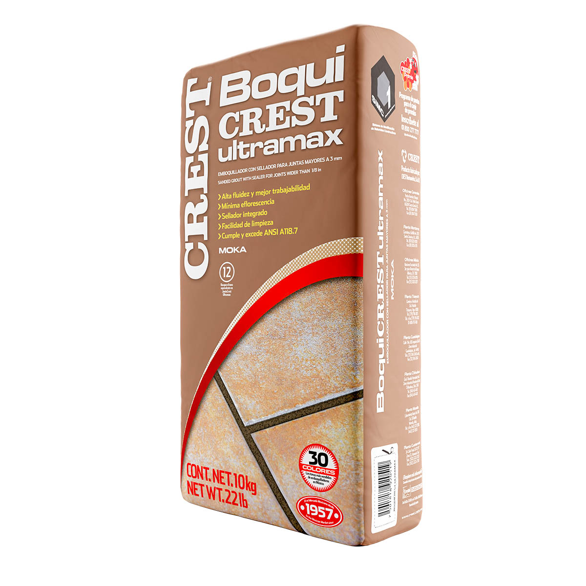 Boquicrest Ultramax Moka 10 Kg