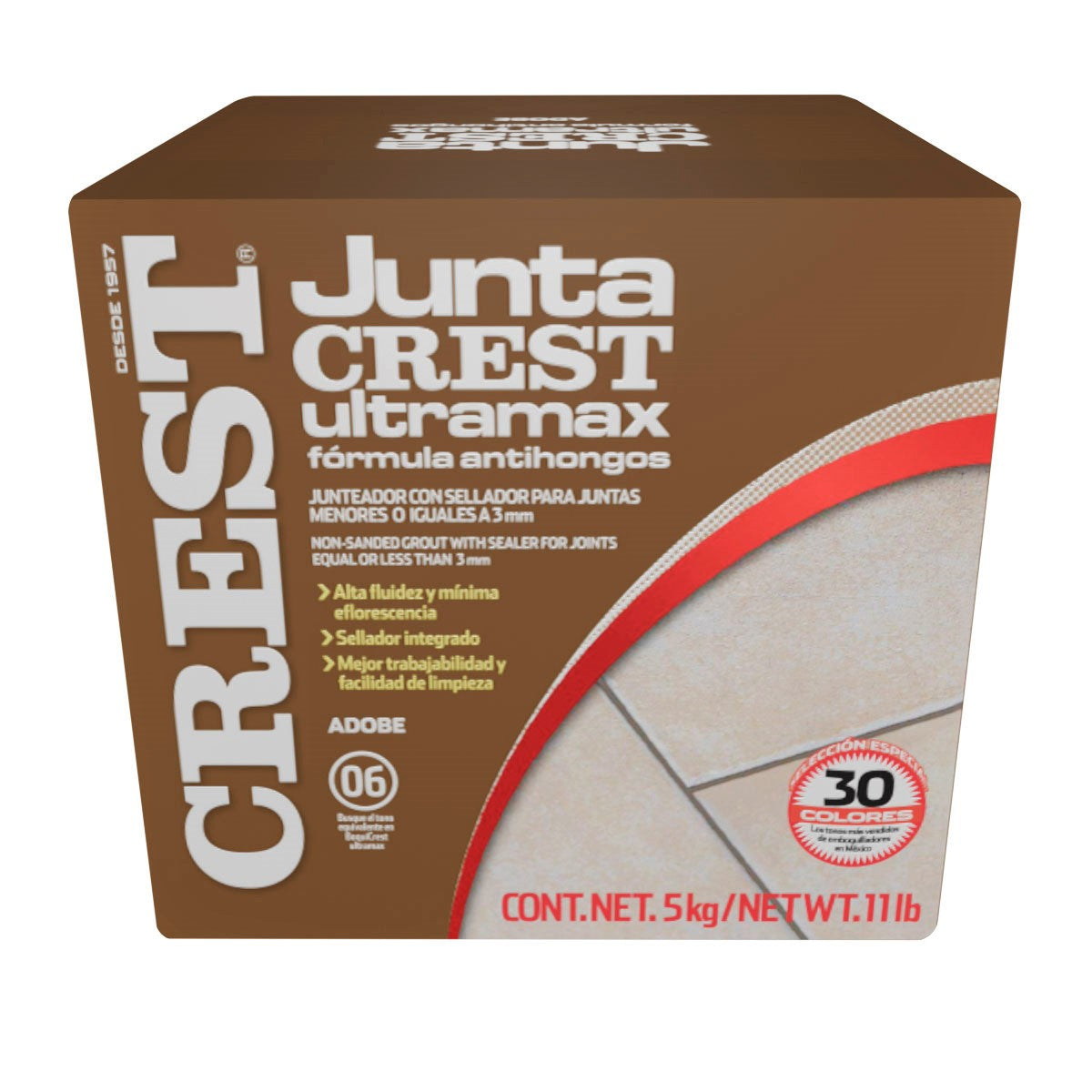 Juntacrest Ultramax Adobe 5 Kg