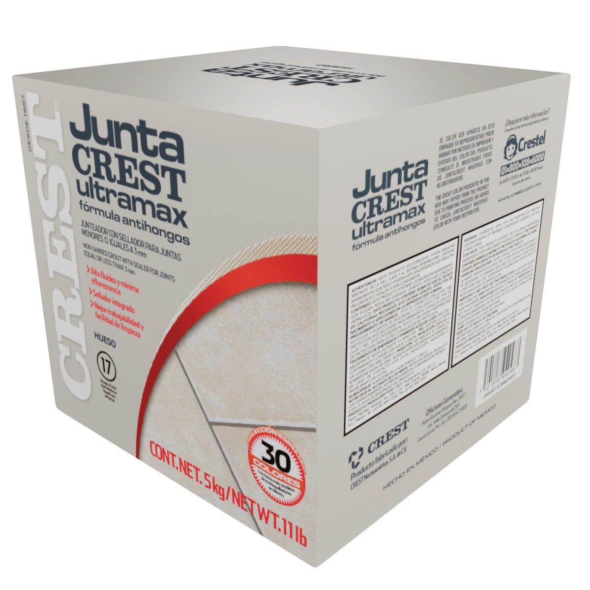 Juntacrest Ultramax Hueso 5 Kg