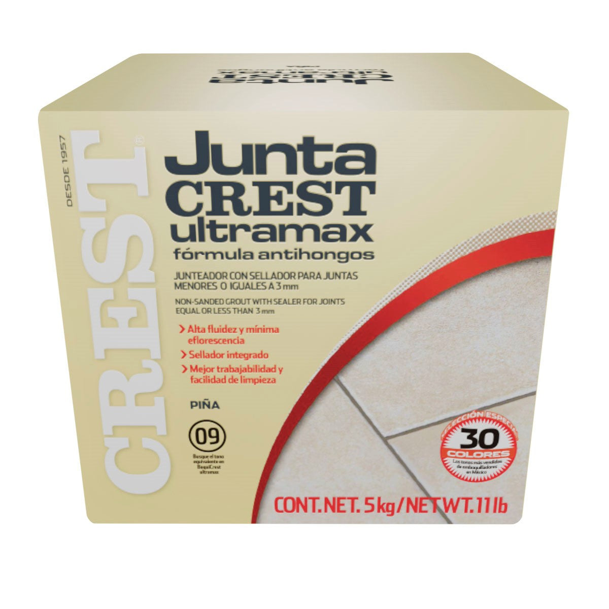 Juntacrest Ultramax Piña 5 Kg