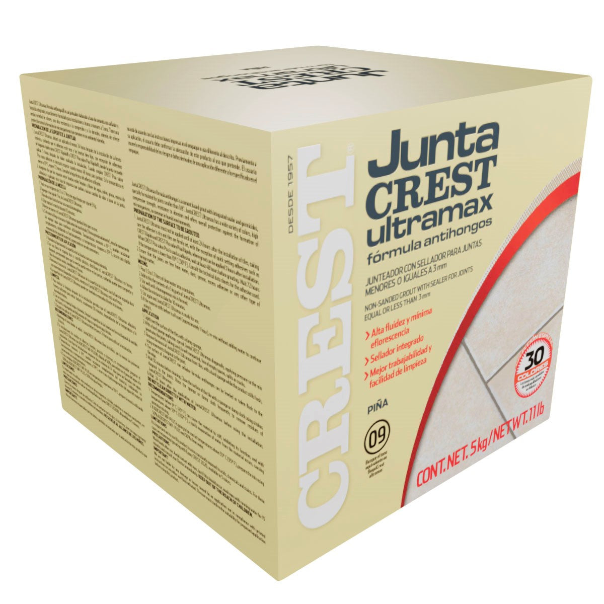 Juntacrest Ultramax Piña 5 Kg