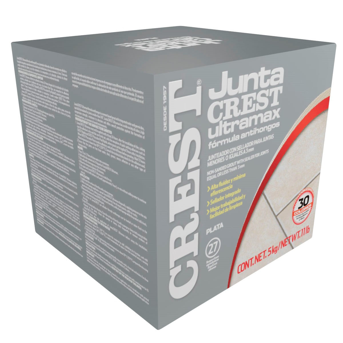 Juntacrest Ultramax Plata 5 Kg