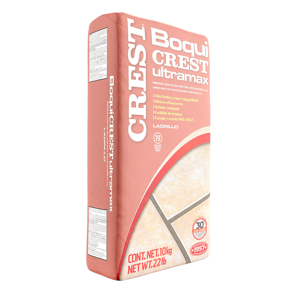 Boquicrest Ultramax Ladrillo 10 Kg