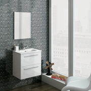 Conjunto Royomex Urban Pack 50 (2-Cajones) Lavabo Spirit Blanco