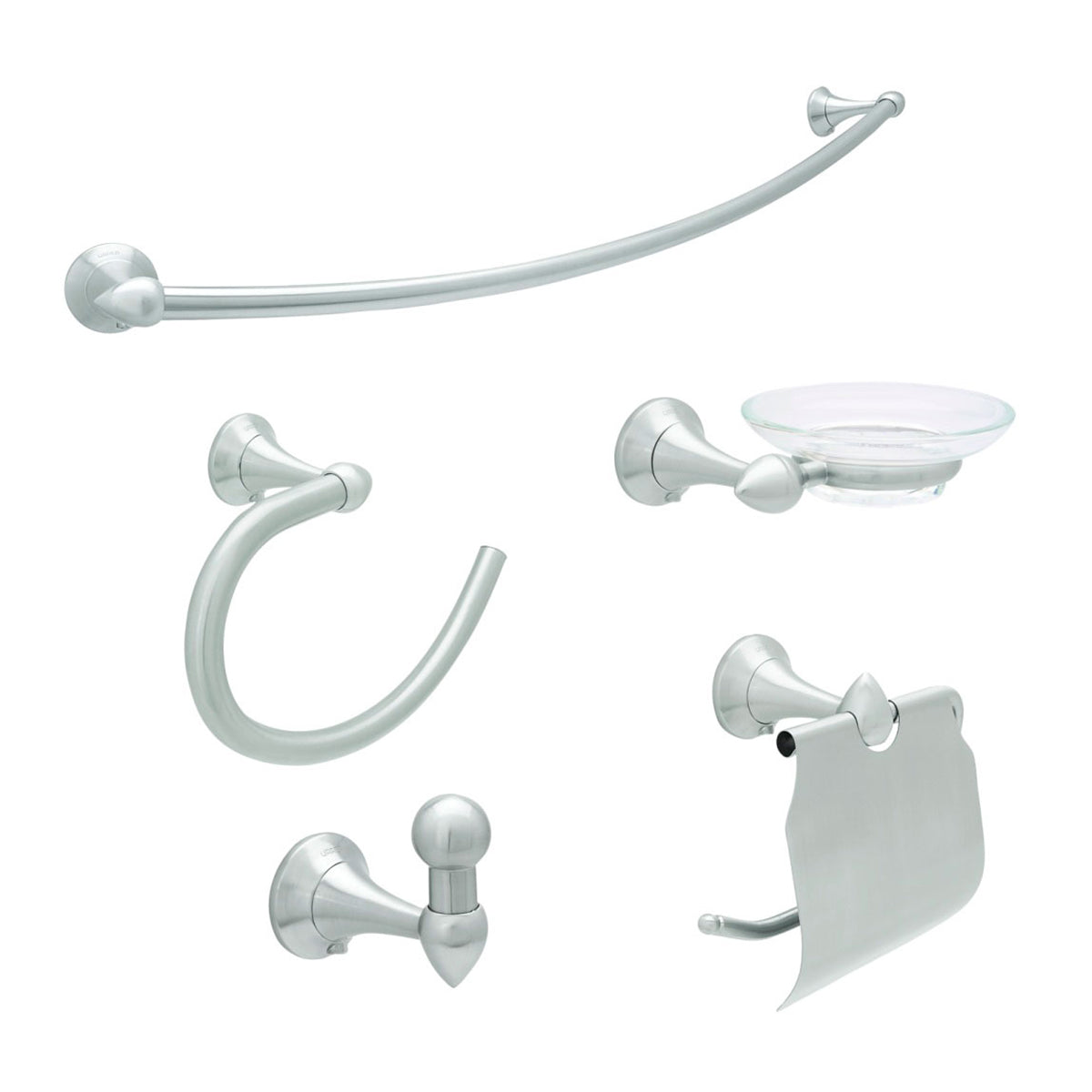 Juego de Accesorios para Baño Urrea Clásica 3100 Cromo