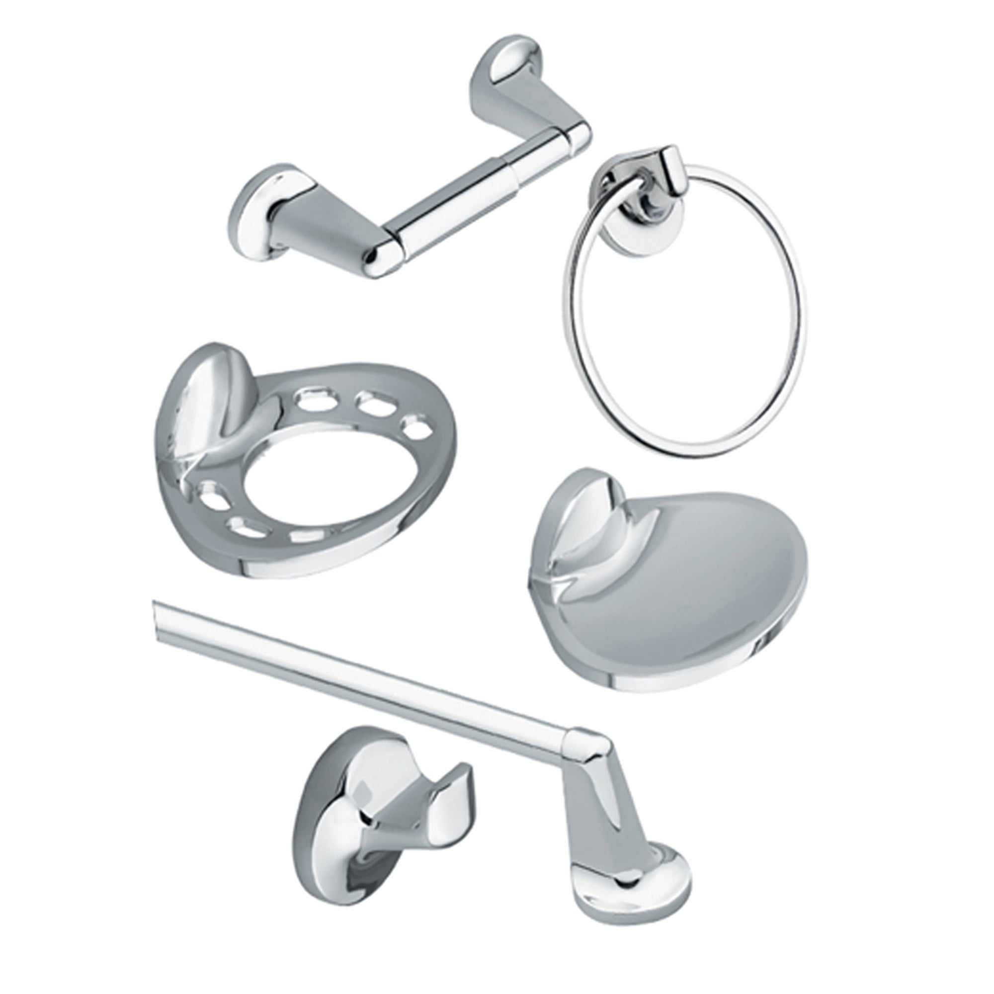 Juego de Accesorios para Baño Moen Aspen Kit A5806CH Cromo