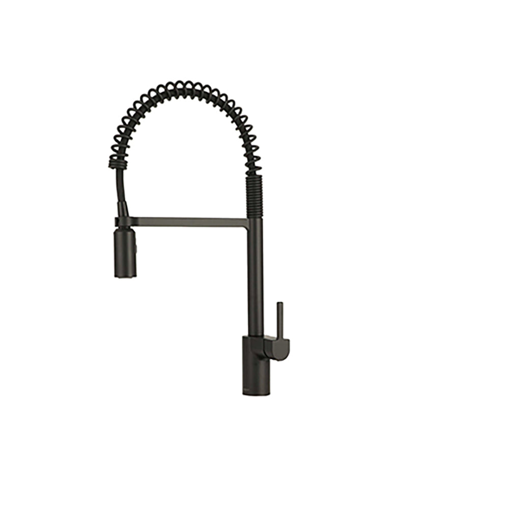 Mezcladora para Fregadero Moen Spring Aling 5923BL Negro Mate