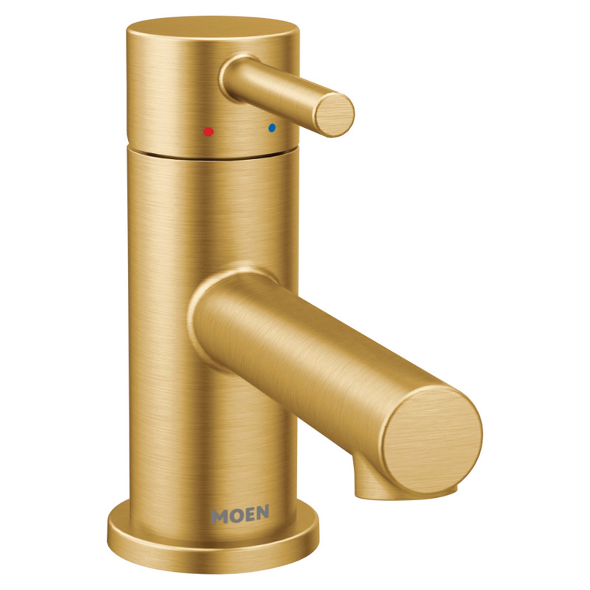 Monomando corto para Lavabo Moen Aling 6191BG Gold
