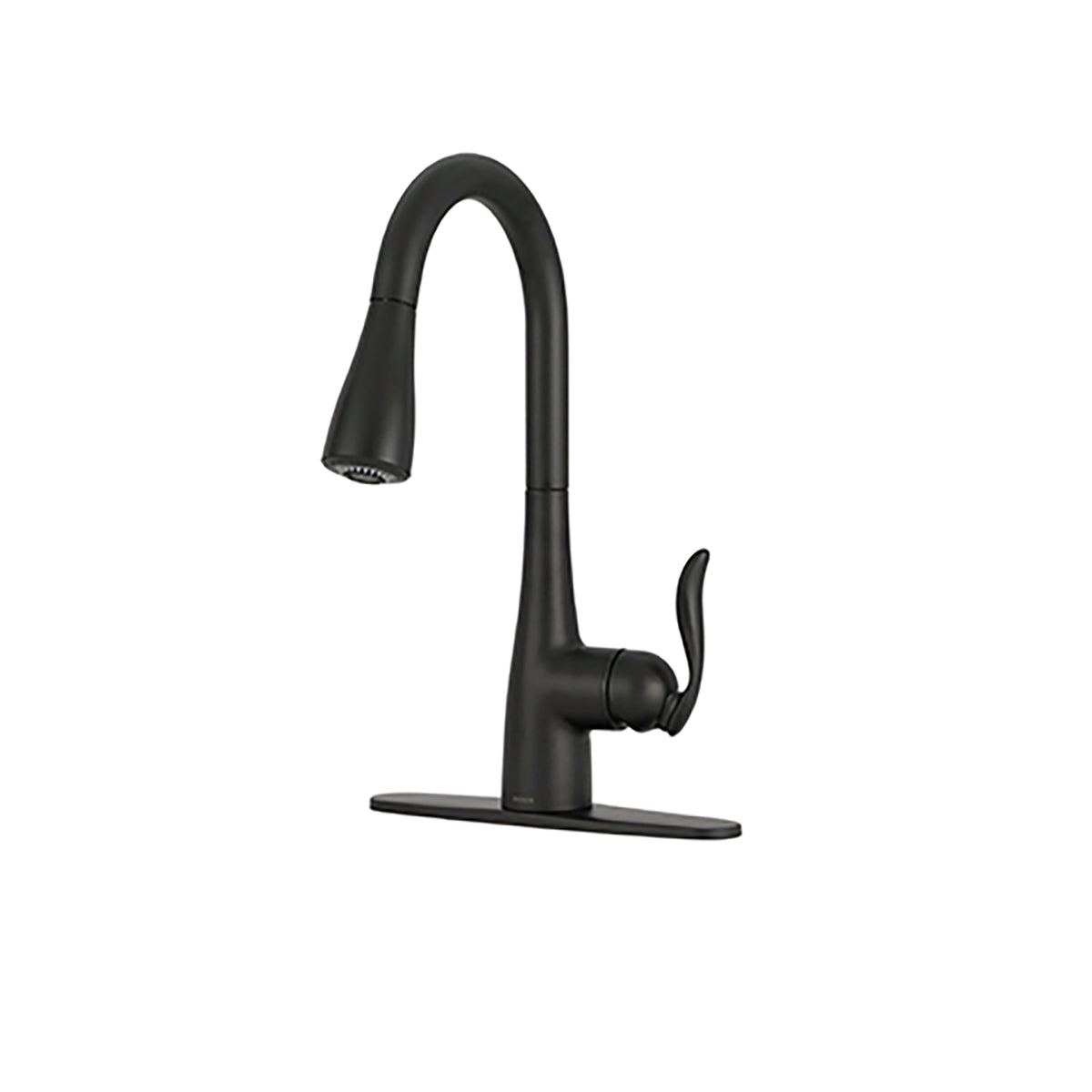 Monomando para Fregadero Moen Arbor 7594BL Negro Mate