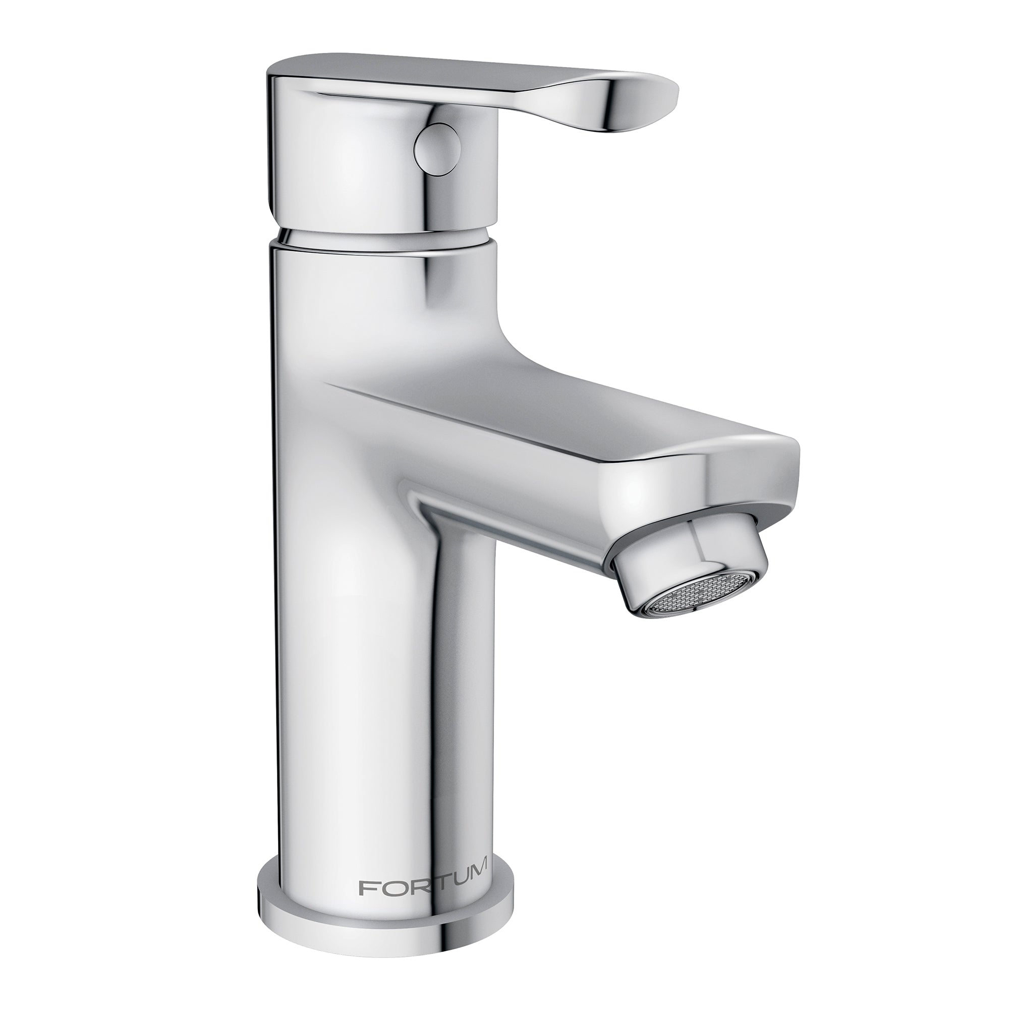 Monomando corto para Lavabo Fortum FB1001 Cromo