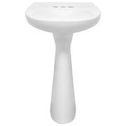 Lavabo de pedestal Cato Jazmin Blanco
