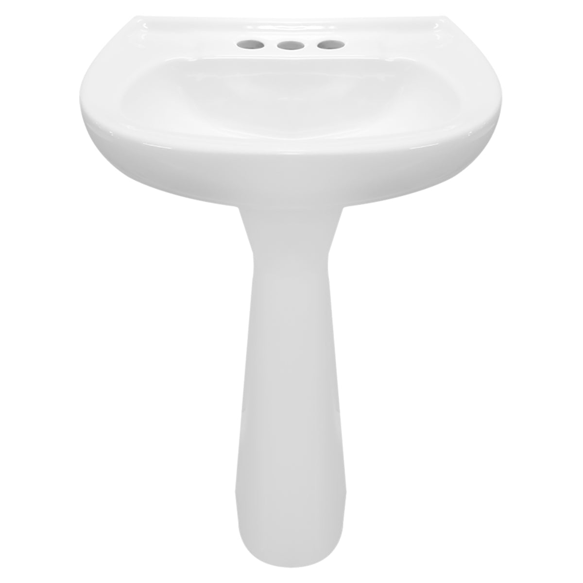 Lavabo de pedestal Cato Jazmin Blanco