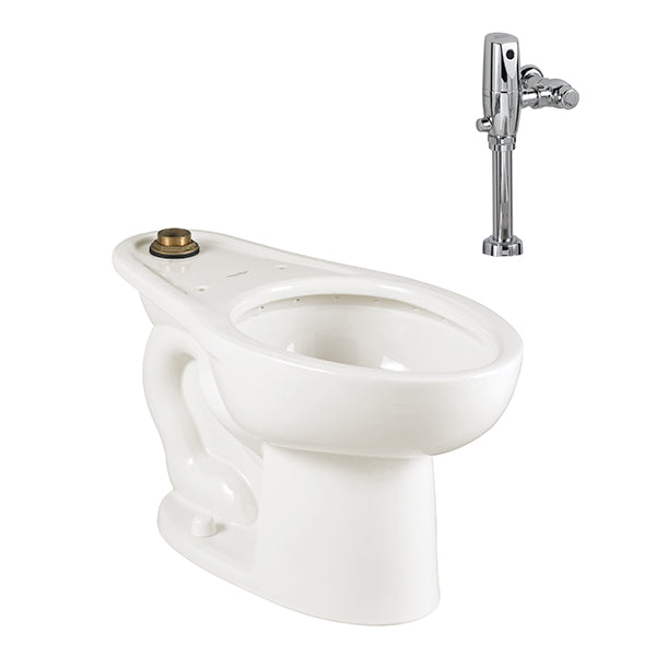 Paquete American Standard Taza y Fluxómetro 01230.020+6065121MX.002 01230FS48.020